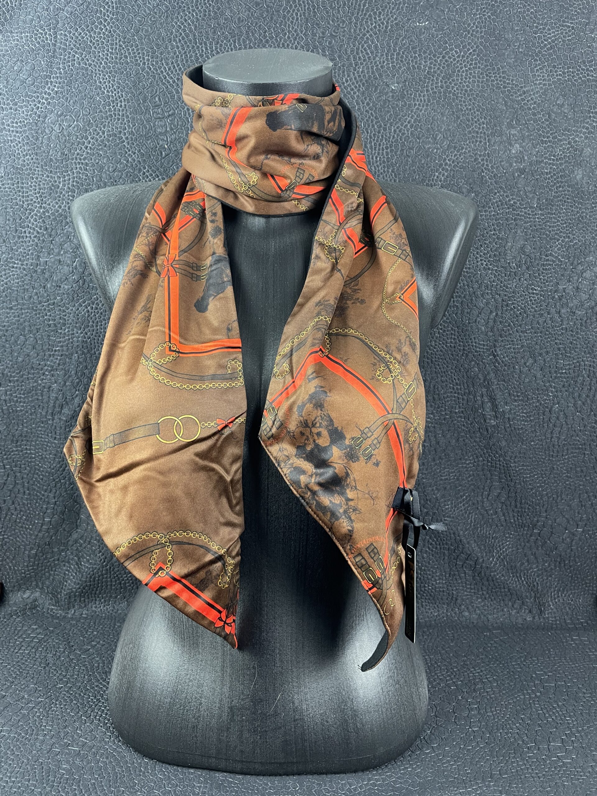 écharpe pour femme marron