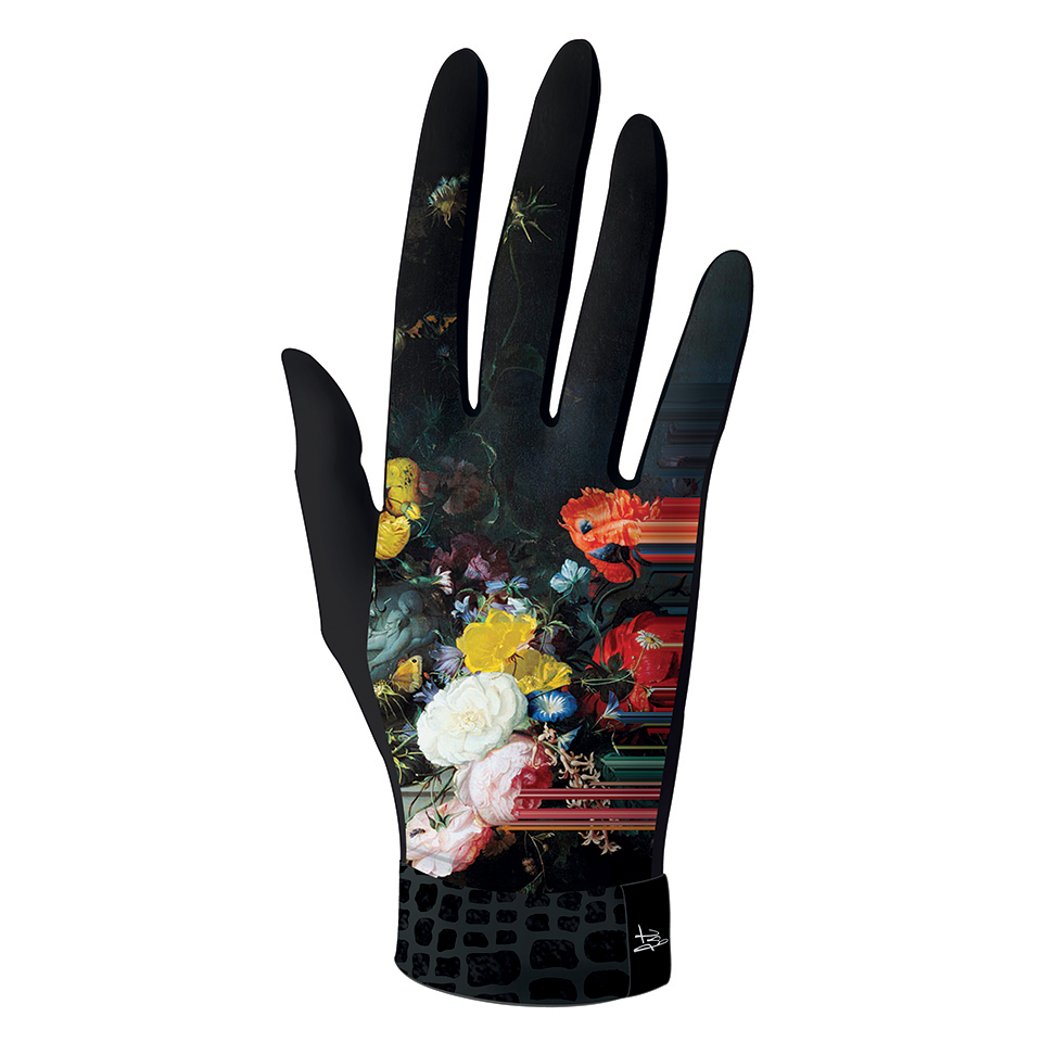 gants pour femme bleu