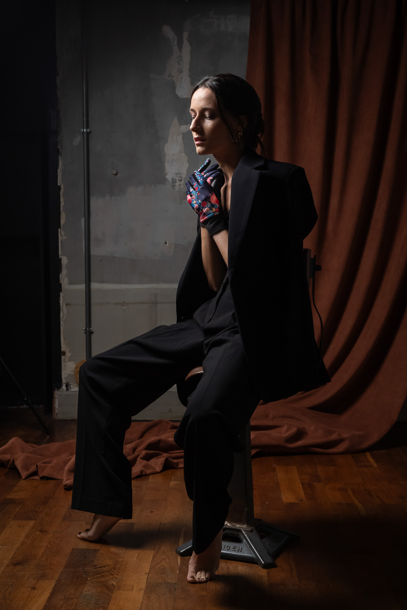SNOOD LAINE POUR FEMME, MODÈLE YÉYÉ, MARQUE FST